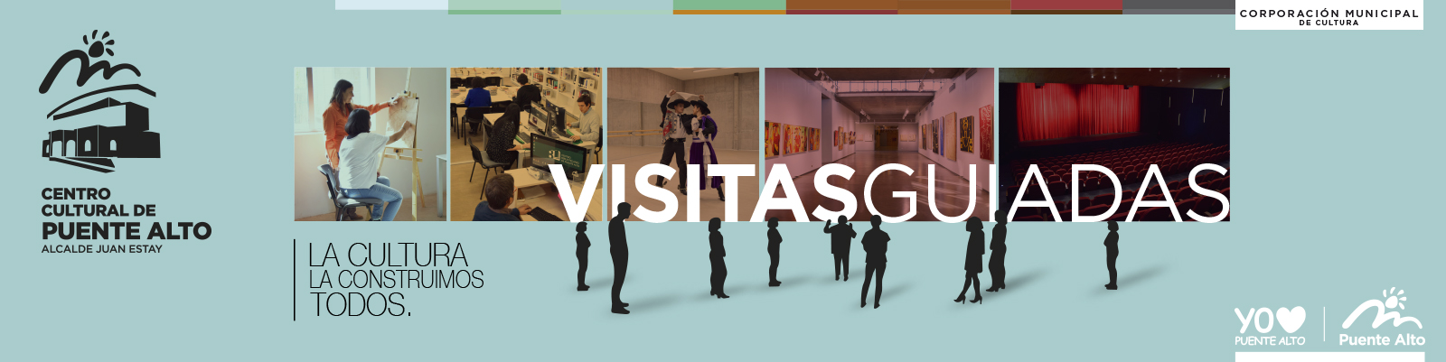 Visitas Guiadas: Ven a conocer el Centro Cultural de Puente Alto. 